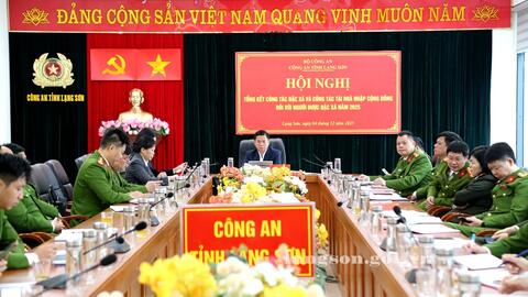 Hội nghị tổng kết công tác đặc xá và tái hòa nhập cộng đồng đối với người được đặc xá năm 2025