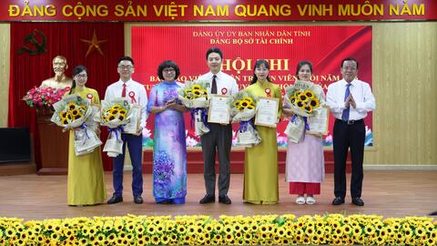 Đảng bộ Sở Tài chính tổ chức thành công Hội thi Báo cáo viên, Tuyên truyền viên giỏi năm 2026