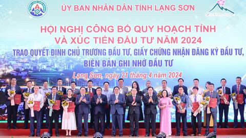Lạng Sơn phê duyệt danh mục dự án thu hút đầu tư giai đoạn 2025-2030