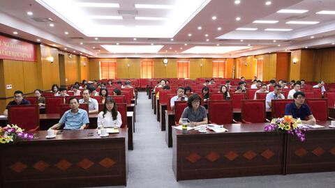 Đảng ủy Sở Tài chính tổ chức tiếp sóng trực tuyến Hội nghị Nghiên cứu, học tập, quán triệt và triển khai thực hiện Nghị quyết Hội nghị lần thứ ba Ban Chấp hành Trung ương đảng khóa XIV