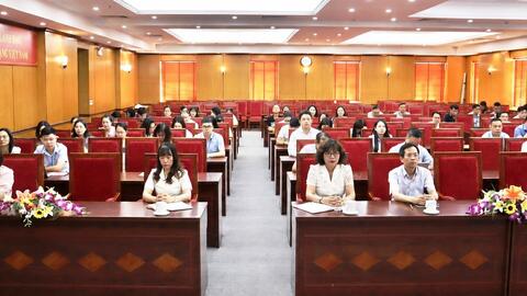 Sở Tài chính tổ chức tiếp sóng Hội nghị toàn quốc nghiên cứu, học tập, quán triệt và triển khai thực hiện một số Nghị quyết, Chỉ thị của Bộ Chính trị