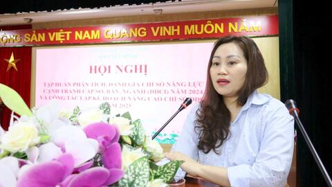 Sở Tài chính tổ chức Hội nghị tập huấn phân tích, đánh giá chỉ số DDCI  năm 2024 và công tác lập kế hoạch nâng cao chỉ số DDCI năm 2025
